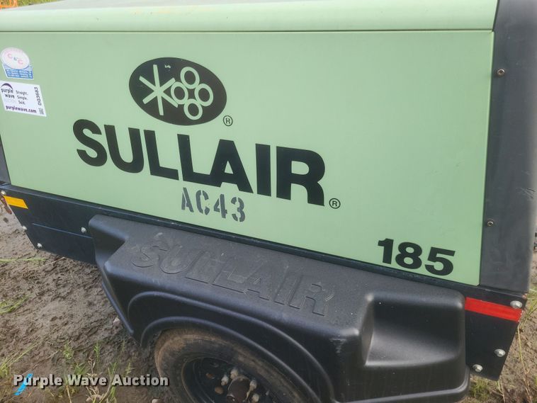 image for item DQ3683 Sullair 185 DPQ KU4F air compressor
