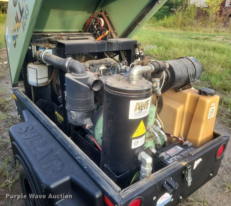 image for item DQ3683 Sullair 185 DPQ KU4F air compressor