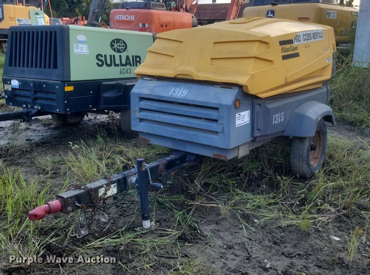 image for item DQ3684 2016 Atlas Copco XAS 185 KD7 PE T4F air compressor