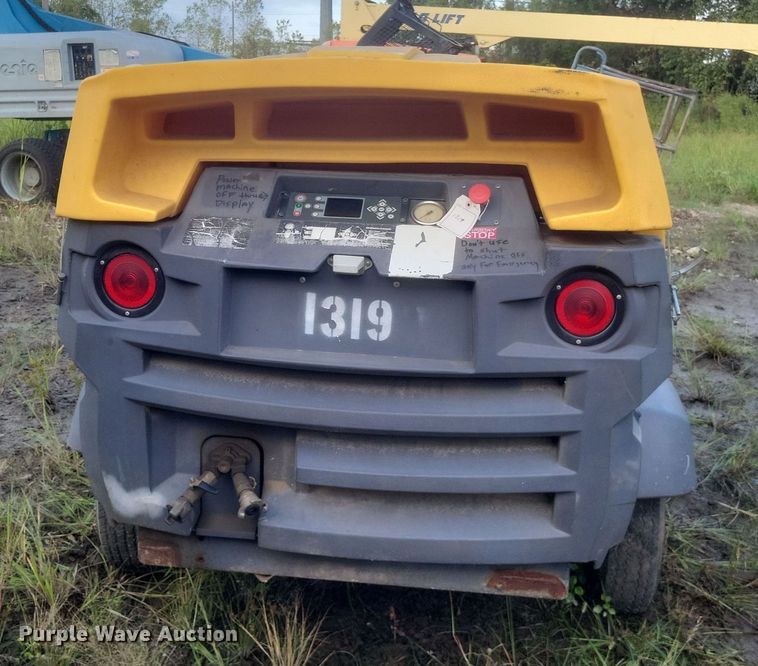 image for item DQ3684 2016 Atlas Copco XAS 185 KD7 PE T4F air compressor