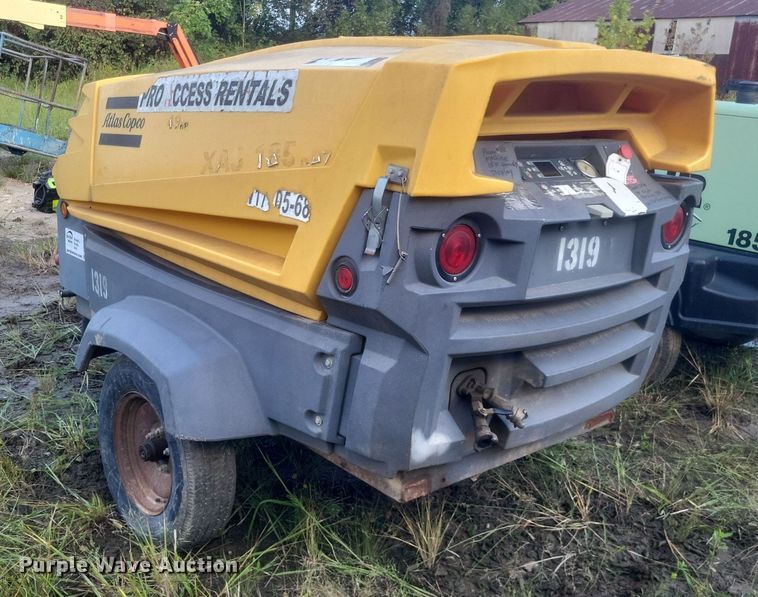 image for item DQ3684 2016 Atlas Copco XAS 185 KD7 PE T4F air compressor