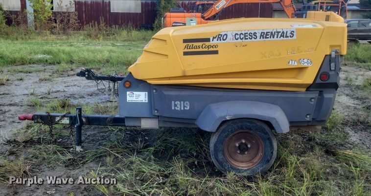 image for item DQ3684 2016 Atlas Copco XAS 185 KD7 PE T4F air compressor