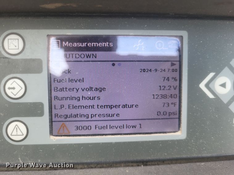 image for item DQ3684 2016 Atlas Copco XAS 185 KD7 PE T4F air compressor