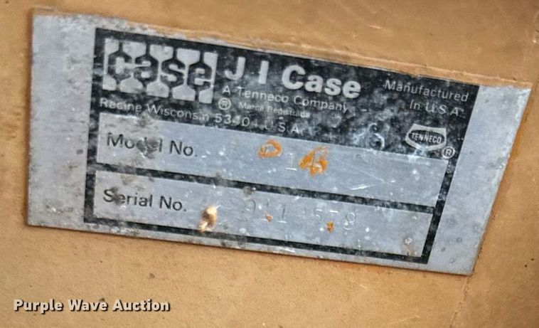 image for item DR2602 1975 Case  W14 wheel loader