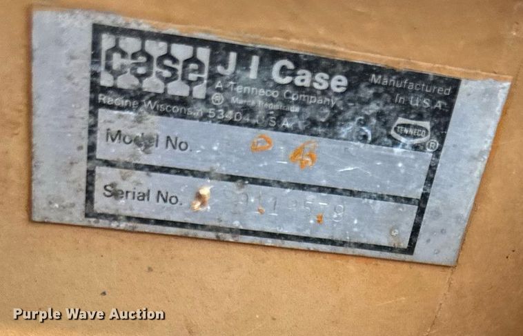 image for item DR2602 1975 Case  W14 wheel loader