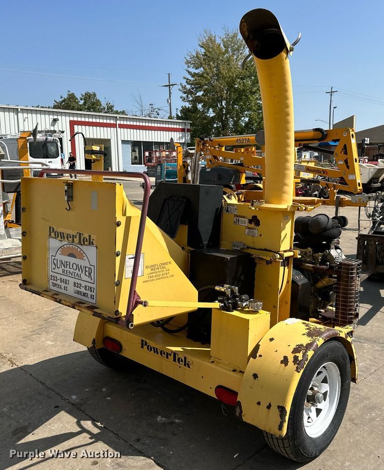 image for item DR2604 Powertek P731 Wood chipper 