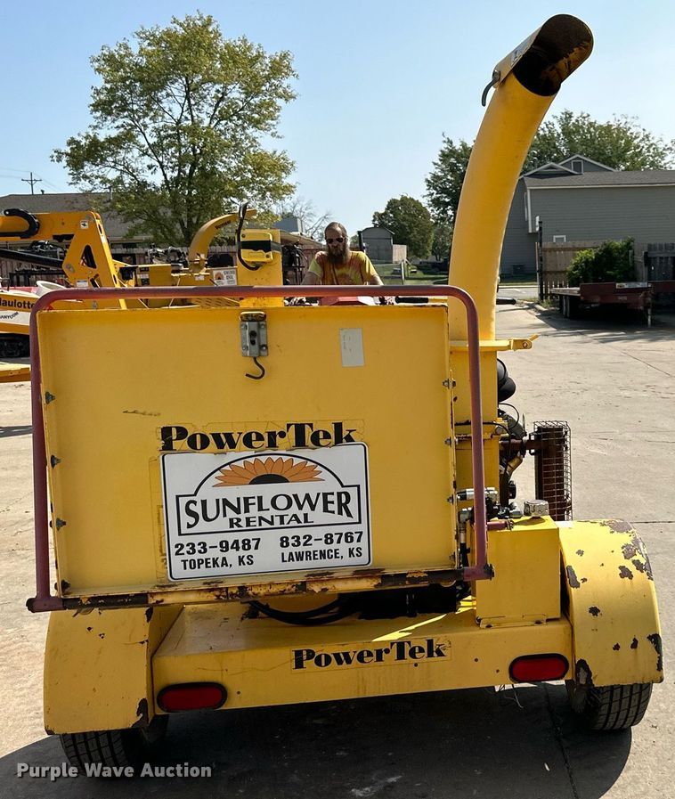 image for item DR2604 Powertek P731 Wood chipper 