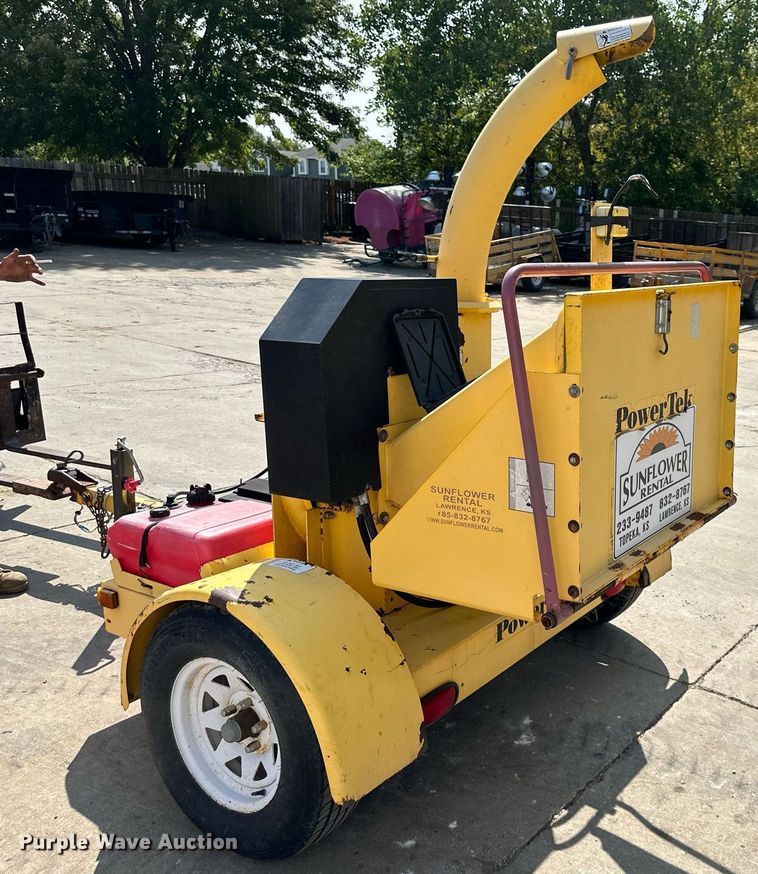 image for item DR2604 Powertek P731 Wood chipper 