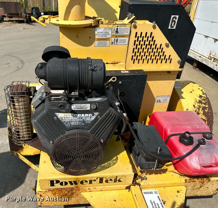 image for item DR2604 Powertek P731 Wood chipper 