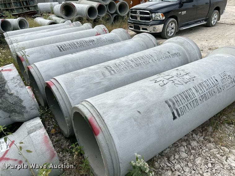 image for item DR2619 (8) concrete culverts