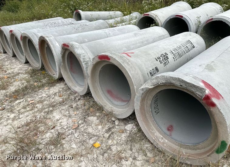 image for item DR2619 (8) concrete culverts