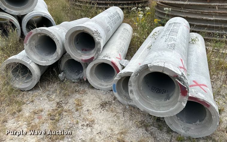 image for item DR2625 (8) concrete culverts