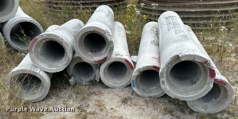 image for item DR2625 (8) concrete culverts