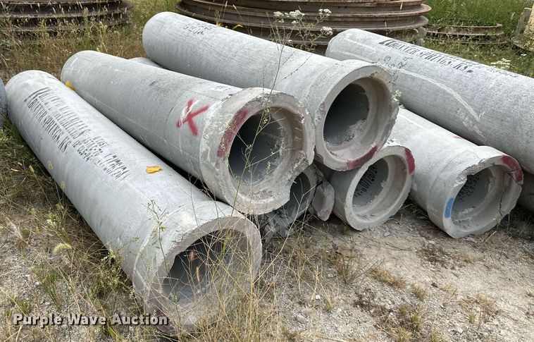 image for item DR2625 (8) concrete culverts