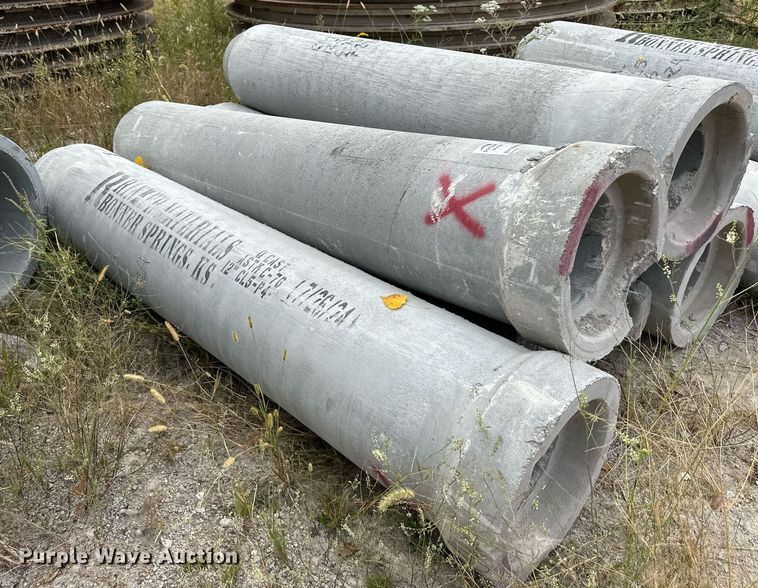 image for item DR2625 (8) concrete culverts