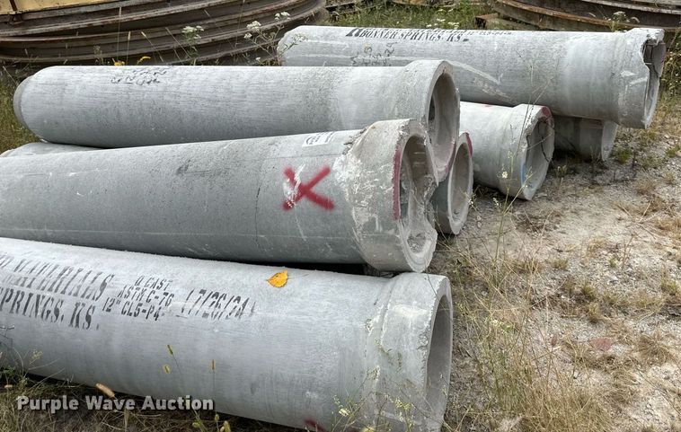 image for item DR2625 (8) concrete culverts