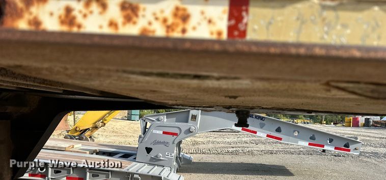 image for item DR2634 1991 Trail King  TK70HT462 drop deck hydraulic tail equipment trailer