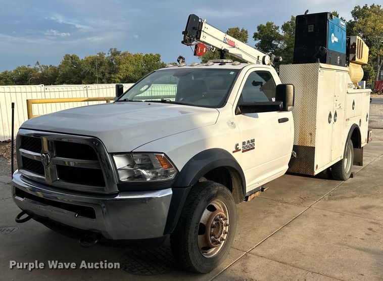 image for item DR2649 2016 Dodge  Ram 5500HD utility / service truck