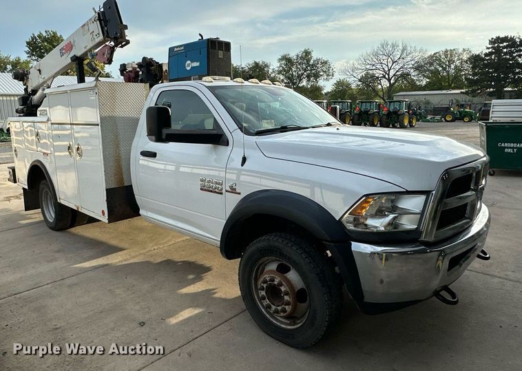 image for item DR2649 2016 Dodge  Ram 5500HD utility / service truck