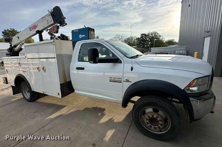 image for item DR2649 2016 Dodge  Ram 5500HD utility / service truck