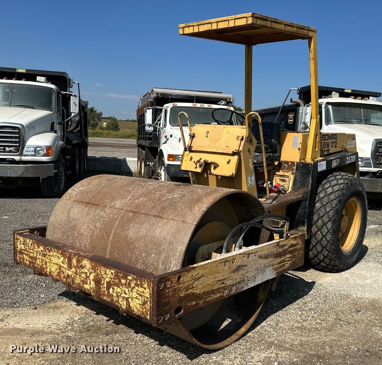 image for item DR2663 1992 Bomag BW172 single drum vibratory roller