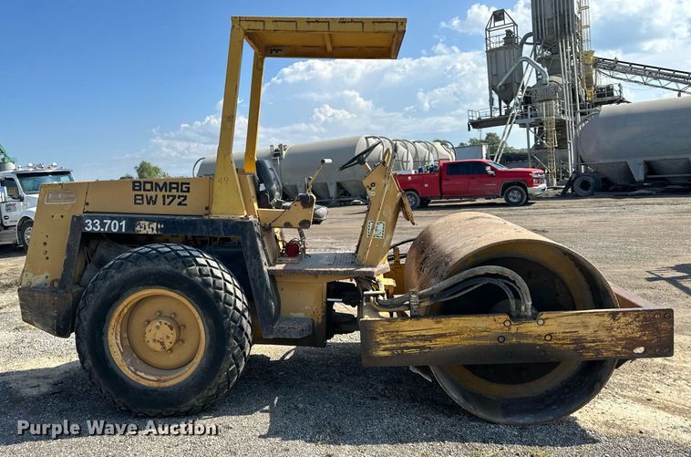 image for item DR2663 1992 Bomag BW172 single drum vibratory roller