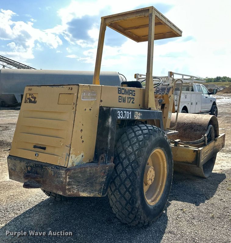 image for item DR2663 1992 Bomag BW172 single drum vibratory roller