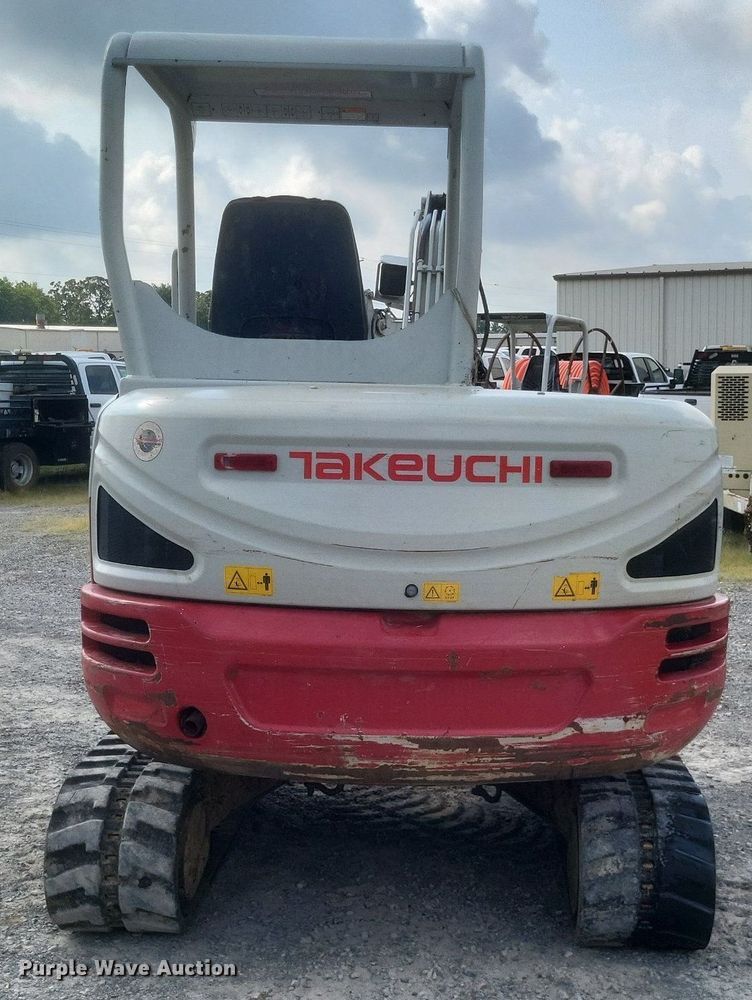 image for item DR4903 2017 Takeuchi  TB240 mini excavator