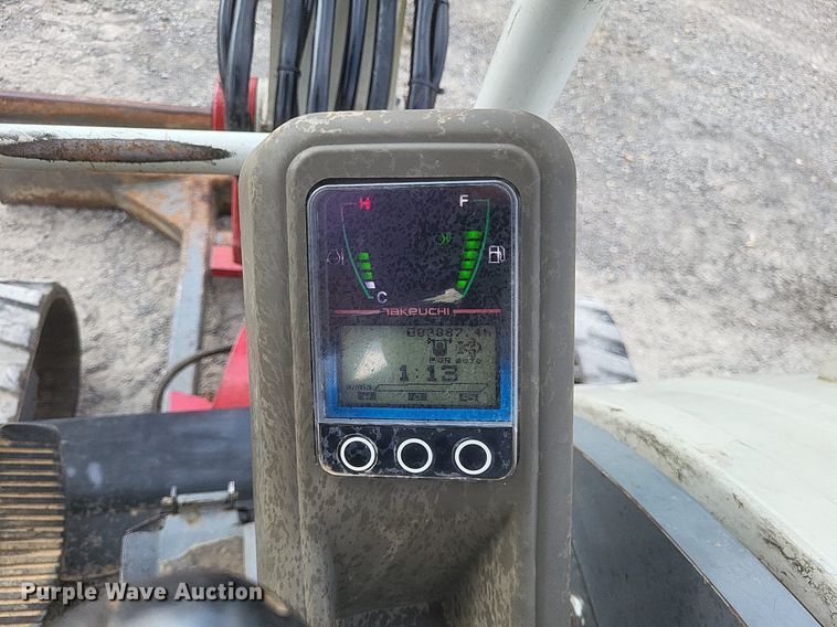 image for item DR4903 2017 Takeuchi  TB240 mini excavator