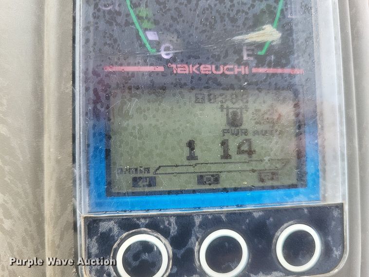 image for item DR4903 2017 Takeuchi  TB240 mini excavator
