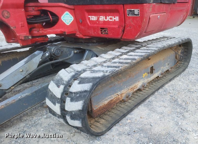 image for item DR4903 2017 Takeuchi  TB240 mini excavator
