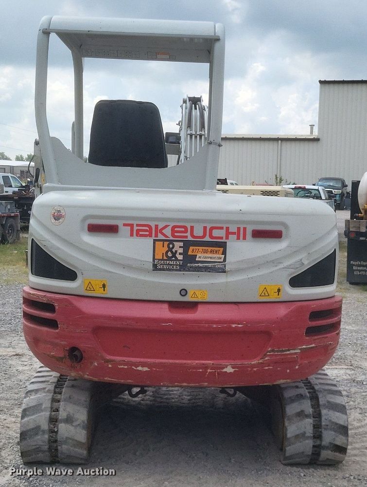 image for item DR4904 2018 Takeuchi  TB240 mini excavator