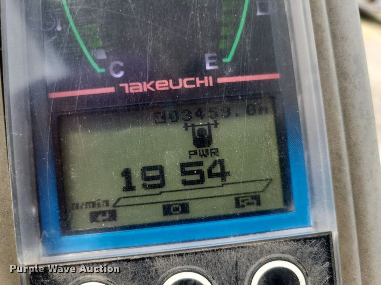 image for item DR4904 2018 Takeuchi  TB240 mini excavator