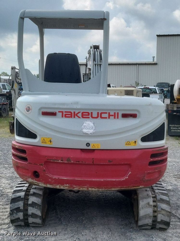 image for item DR4905 2017 Takeuchi  TB240 mini excavator