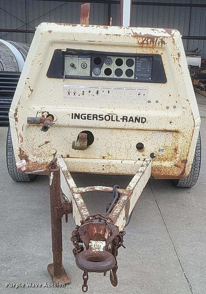 image for item DR4906 Ingersoll Rand  175 air compressor