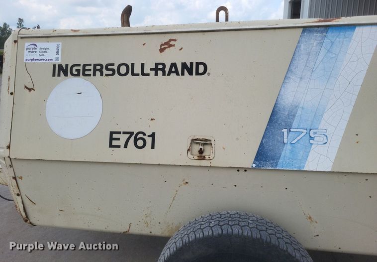 image for item DR4906 Ingersoll Rand  175 air compressor