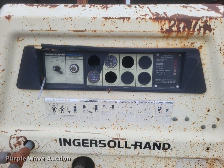 image for item DR4906 Ingersoll Rand  175 air compressor