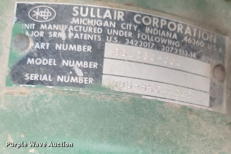 image for item DR4906 Ingersoll Rand  175 air compressor