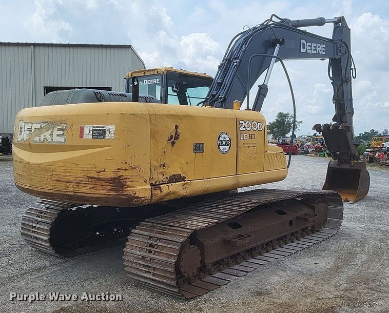 image for item DR4907 2008 John Deere  200D LC excavator
