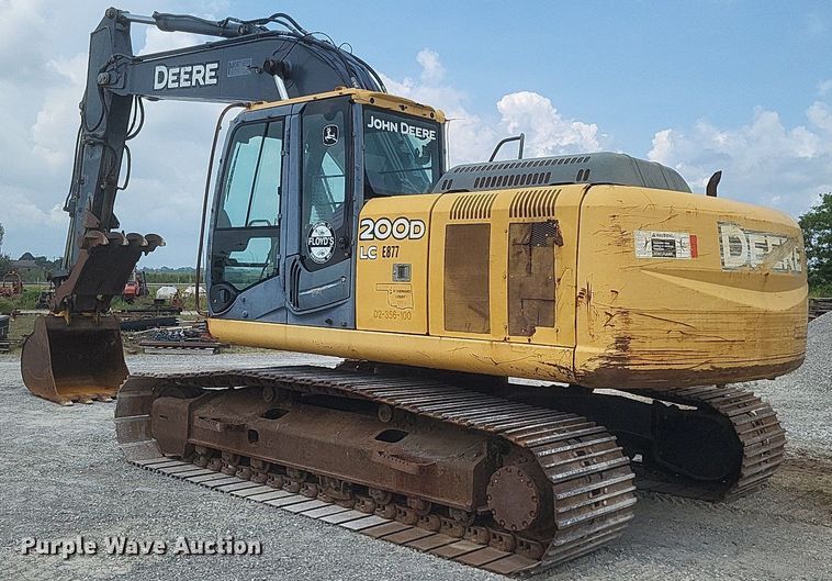 image for item DR4907 2008 John Deere  200D LC excavator