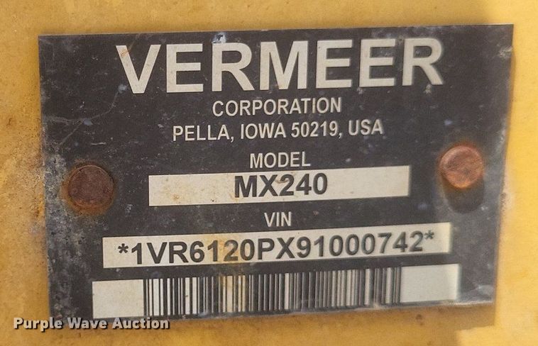 image for item DR4911 (2) Vermeer MX240 fluid mixing units