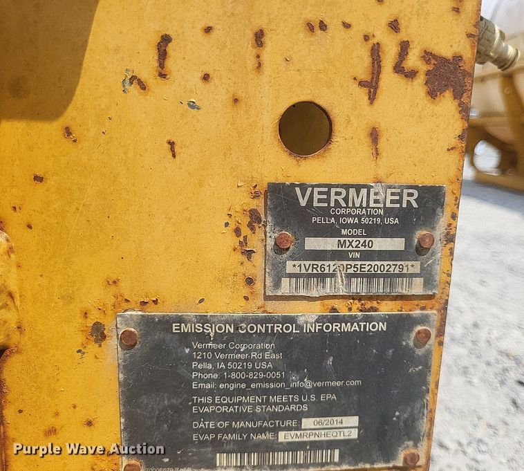 image for item DR4913 (2) Vermeer MX240 fluid mixing units