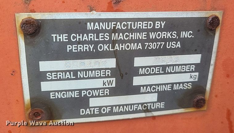 image for item DR4914 1999 Ditch Witch  5700 vibratory cable plow