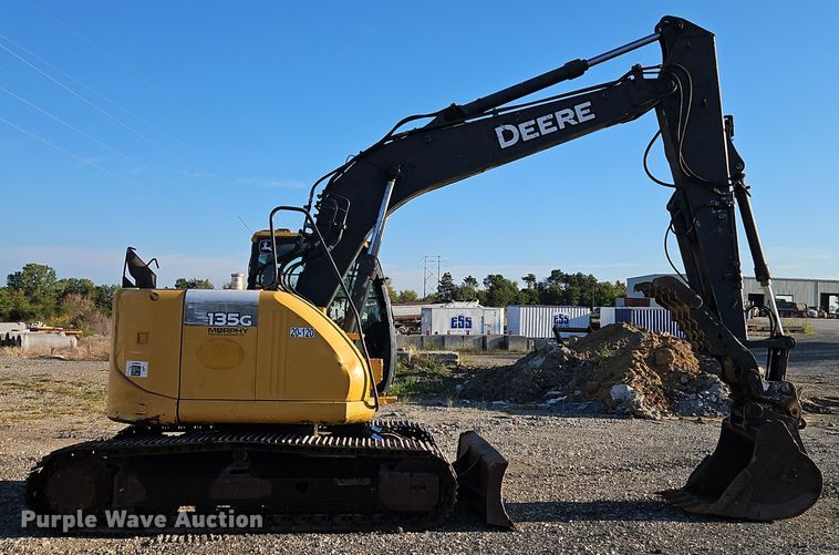 image for item DR8784 2016 John Deere 135G excavator