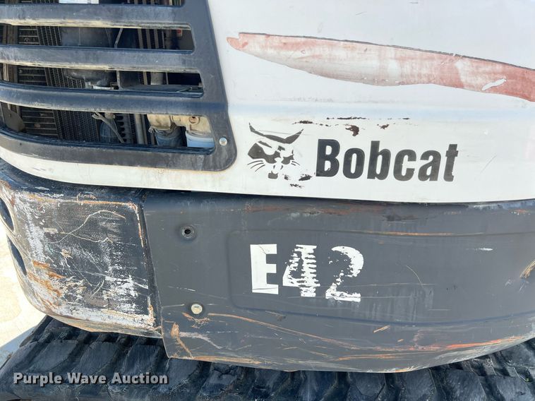 image for item DS3122 2014 Bobcat E42 mini excavator