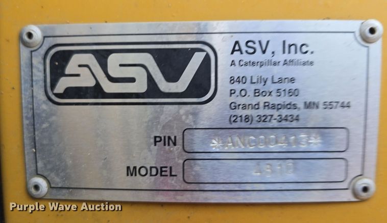 image for item DS4792 2000 ASV Posi-Track 4810 tracked skid steer loader