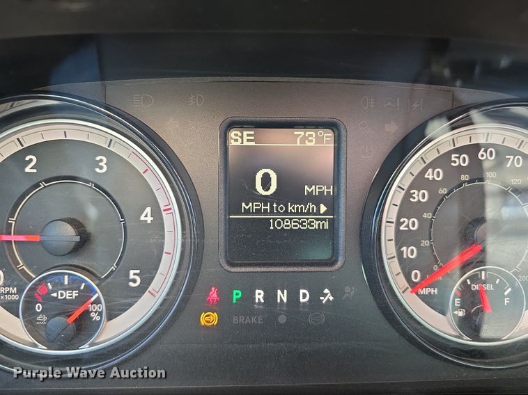 image for item DS4833 2018 Dodge Ram 5500HD utility / service truck