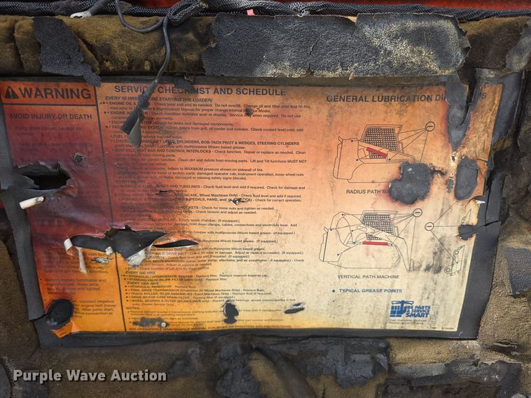 image for item DS4849 2006 Bobcat T180 tracked skid steer loader