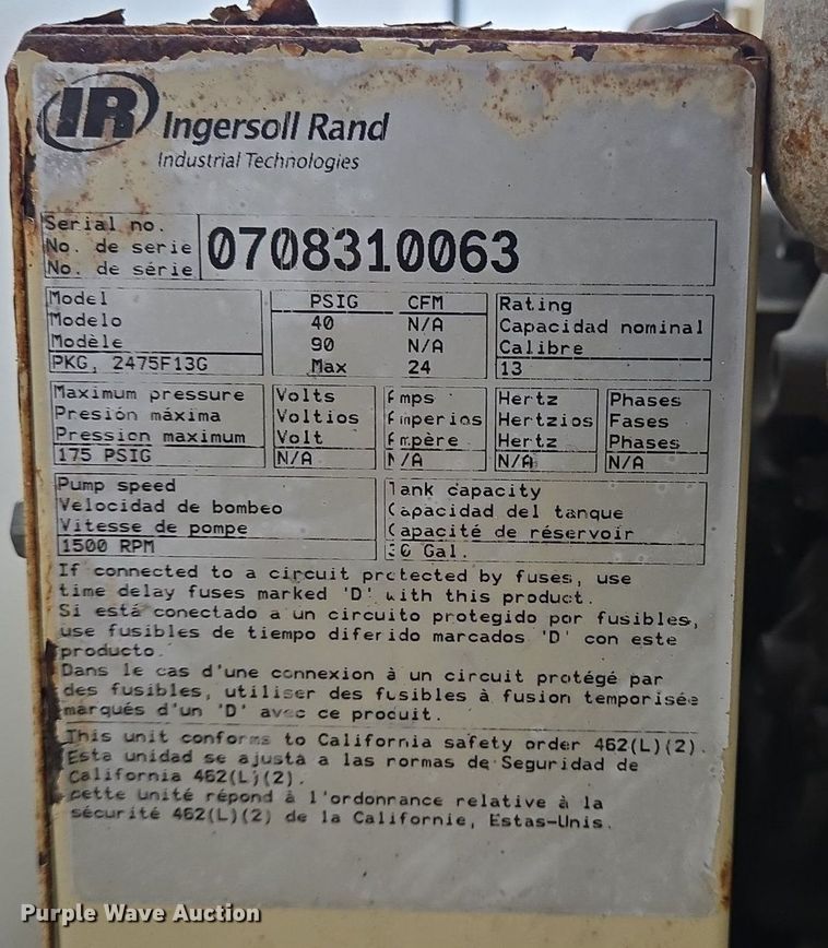 image for item DT5260 Fuel and lube skid