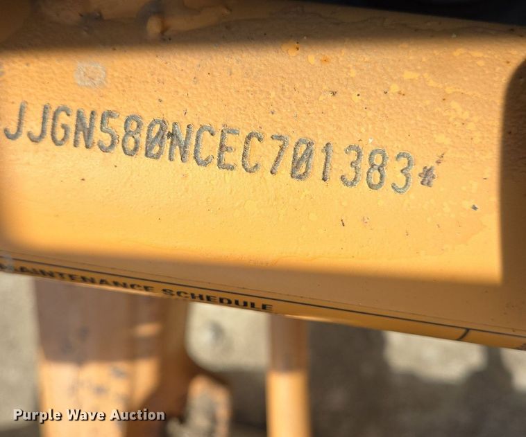 image for item DT5262 2014 Case  580N backhoe